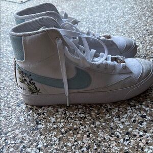 Nike Indigo limited edition blazers (worn mabye 3 times)